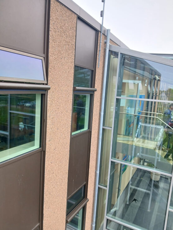Montering solfilm hos ballerup kommune